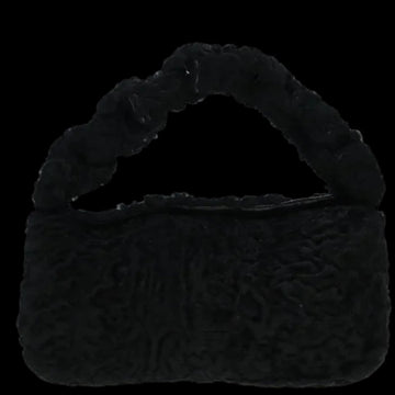 Black Wool Fendi Handbag