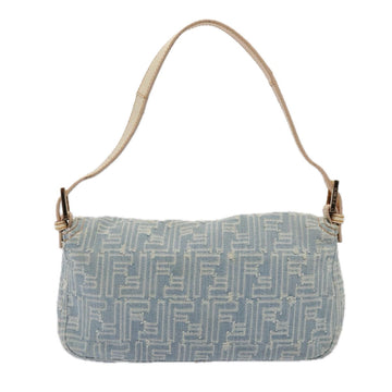 Blue Canvas Fendi Baguette
