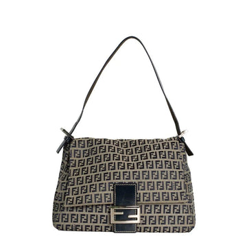 Blue Canvas Fendi Baguette