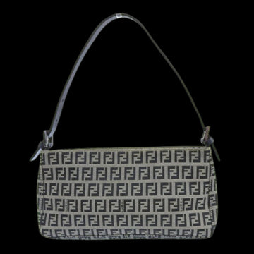 Blue Canvas Fendi Clutch
