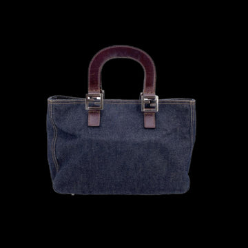 Blue Denim Fendi Tote