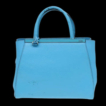 Blue Leather Fendi Handbag