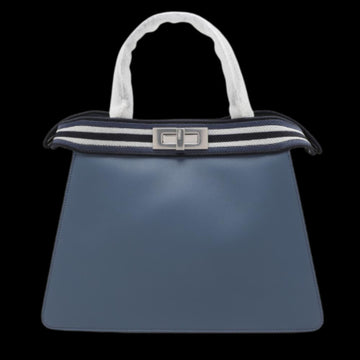 Blue Leather Fendi Peekaboo