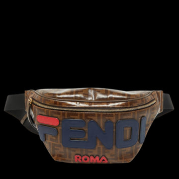 Brown Canvas Fendi Belt Bag