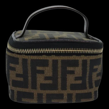Brown Canvas Fendi Clutch