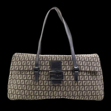 Brown Canvas Fendi Handbag