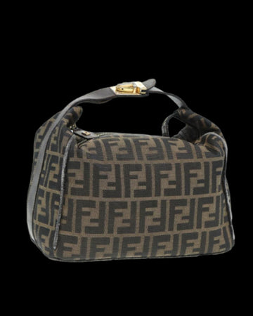 Brown Canvas Fendi Handbag