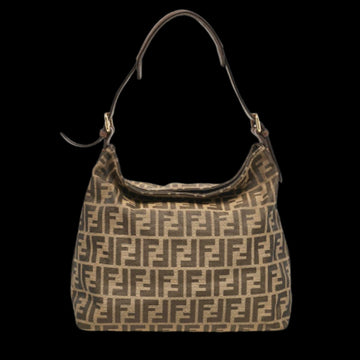 Brown Canvas Fendi Handbag