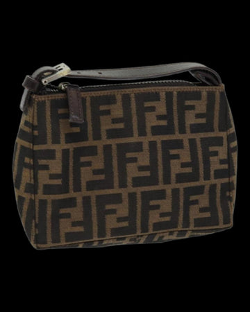 Brown Canvas Fendi Handbag