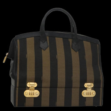 Brown Canvas Fendi Handbag
