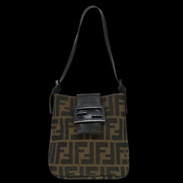 Brown Canvas Fendi Mamma Bag