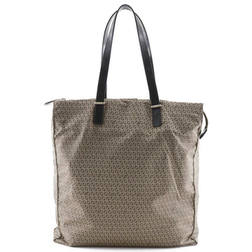 Brown Canvas Fendi Tote