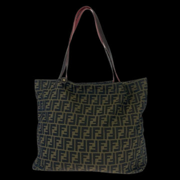 Brown Canvas Fendi Tote