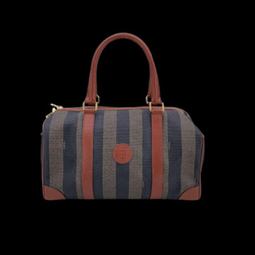 Brown Cotton Fendi Handbag