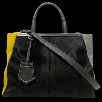 Brown Leather Fendi Tote