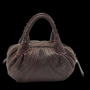 Brown Leather Fendi Handbag