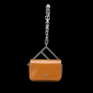 Brown Leather Fendi Handbag