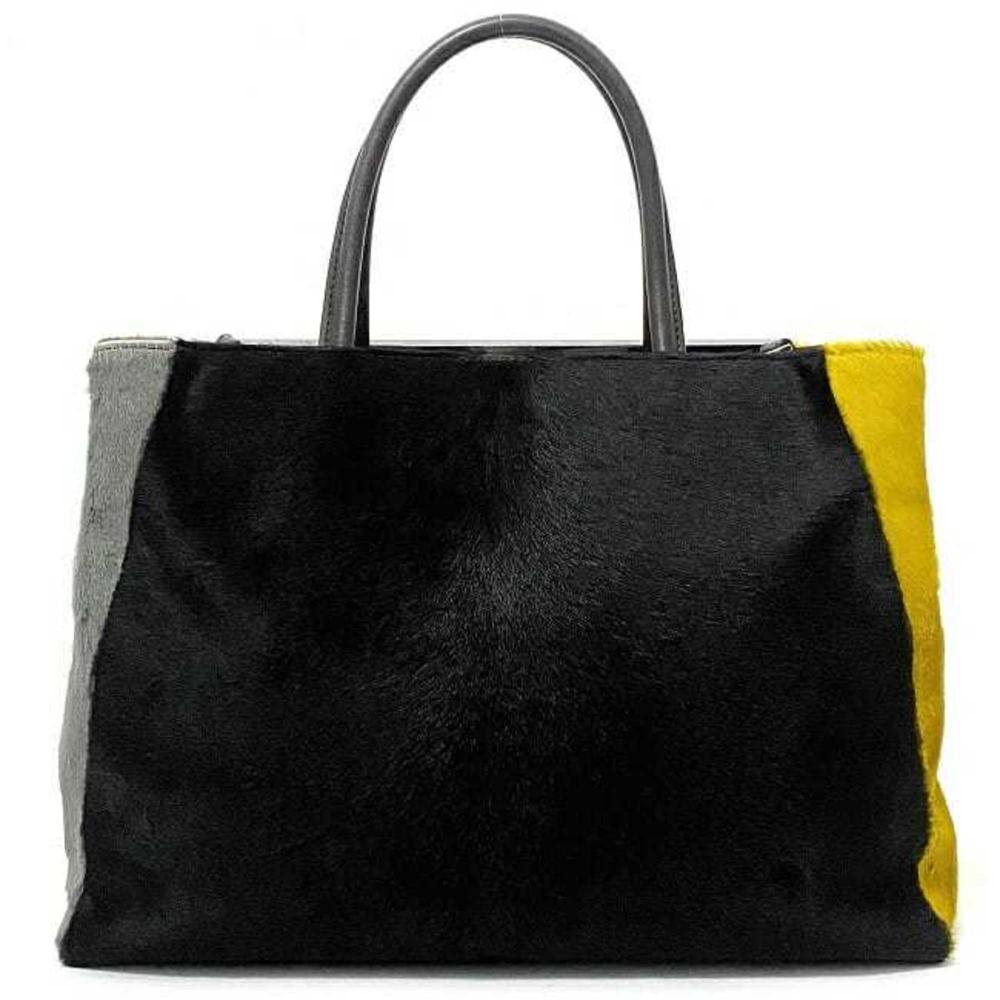 Brown Leather Fendi Tote