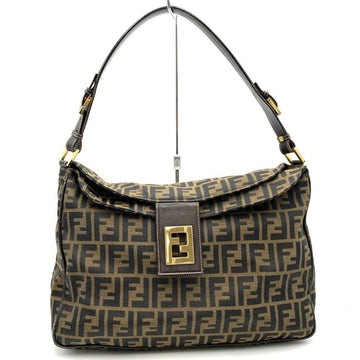 Brown Nylon Fendi Baguette