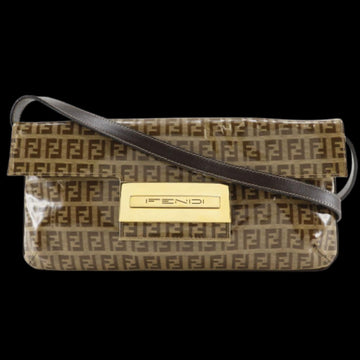 Brown Plastic Fendi Baguette