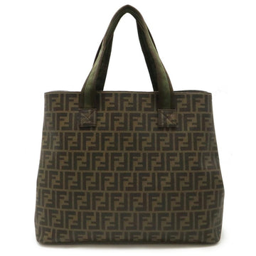 Brown Plastic Fendi Tote