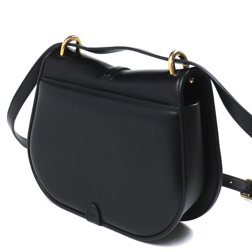 Gold Leather Fendi Shoulder Bag