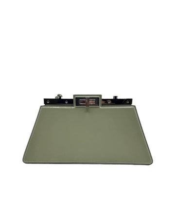 Green Leather Fendi Peekaboo