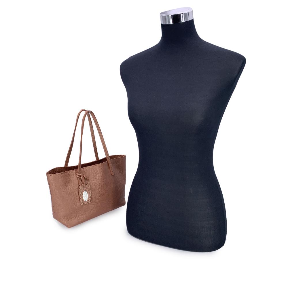 Pink Cotton Fendi Tote