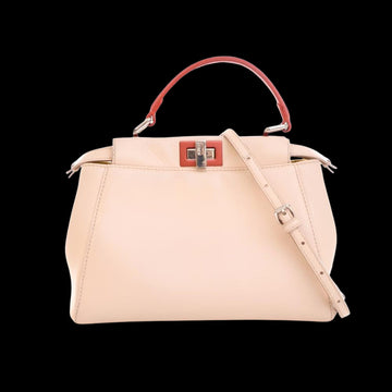 Pink Fabric Fendi Peekaboo