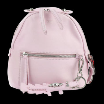 Pink Leather Fendi Backpack