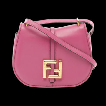 Pink Leather Fendi Crossbody Bag