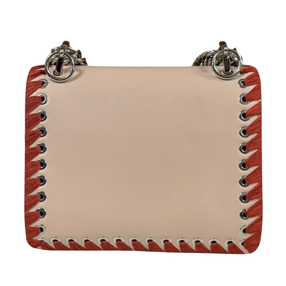 Pink Leather Fendi Crossbody Bag