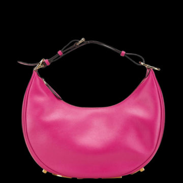 Pink Leather Fendi Handbag