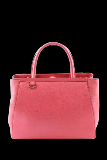 Pink Leather Fendi Handbag