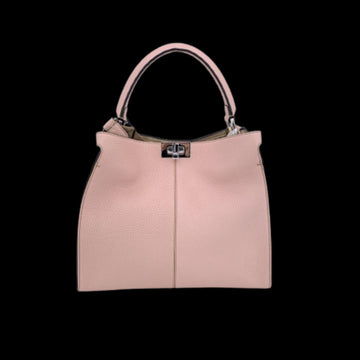 Pink Leather Fendi Peekaboo