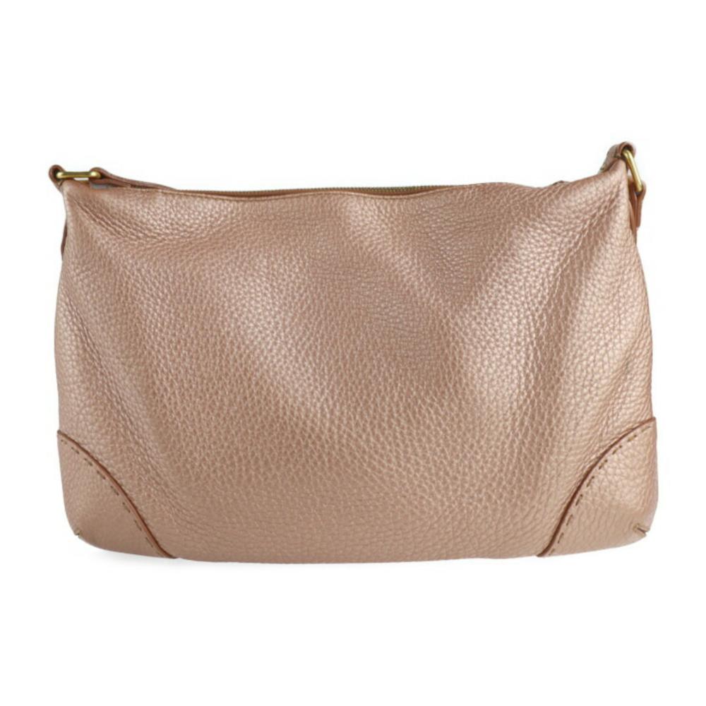 Pink Leather Fendi Shoulder Bag