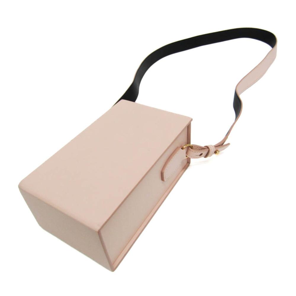 Pink Leather Fendi Shoulder Bag