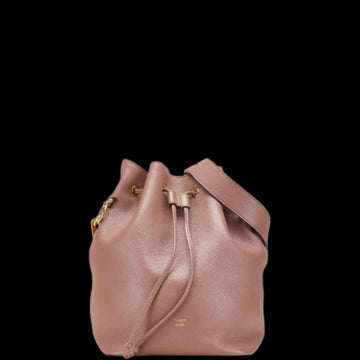 Purple Leather Fendi Bucket Bag