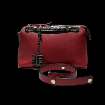 Red Leather Fendi By The Way