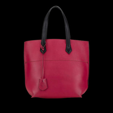 Red Leather Fendi Tote