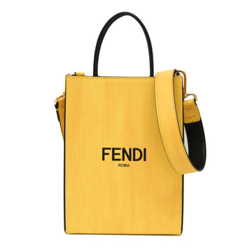 Yellow Leather Fendi Baguette