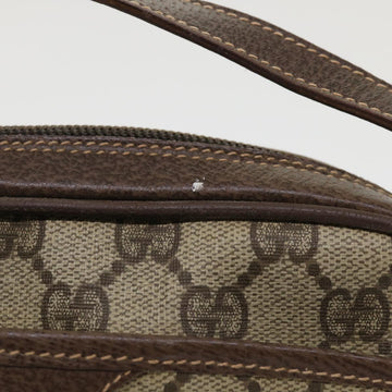 GUCCI VS Canvas Shoulder Bag PVC Leather Beige 001.58.6594  fm2522