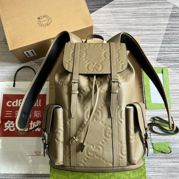 VS 625770 backpack 34cm taupe COWHIDE/ REAL LEATHER