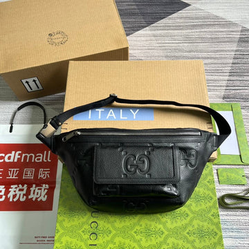 VS 645093 fanny pack 28cm black/COWHIDE/ REAL LEATHER