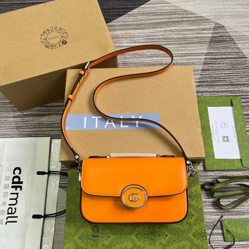 VS 739722 Petite VS cross body bags 21cm yellow Leather