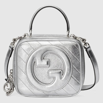 VS 744434 Blondie Handbag 17cm silver Leather