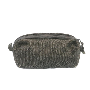 GUCCI VS Canvas Cosmetic Pouch Black  am1504g