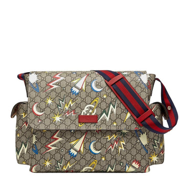 Supreme Space-print Canvas Baby Changing Bag