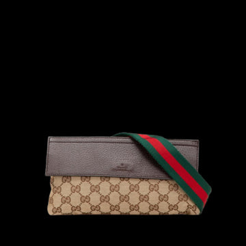 Beige Canvas Gucci Crossbody Bag