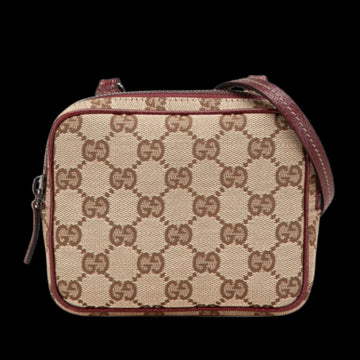 Beige Canvas Gucci Crossbody Bag